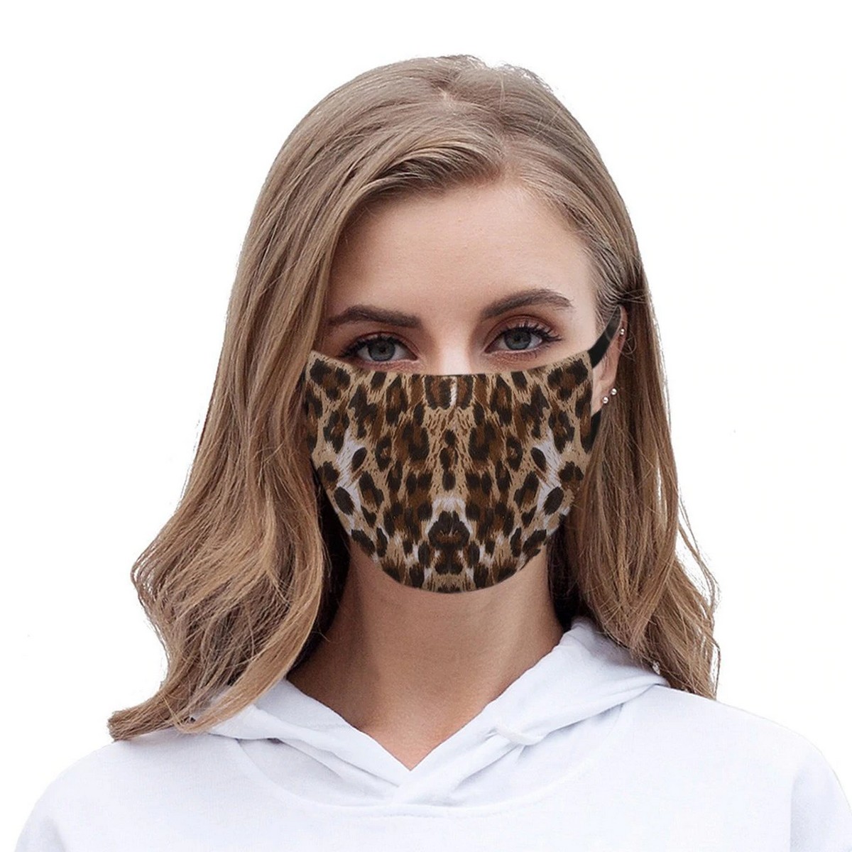 Mascarilla de leopardo