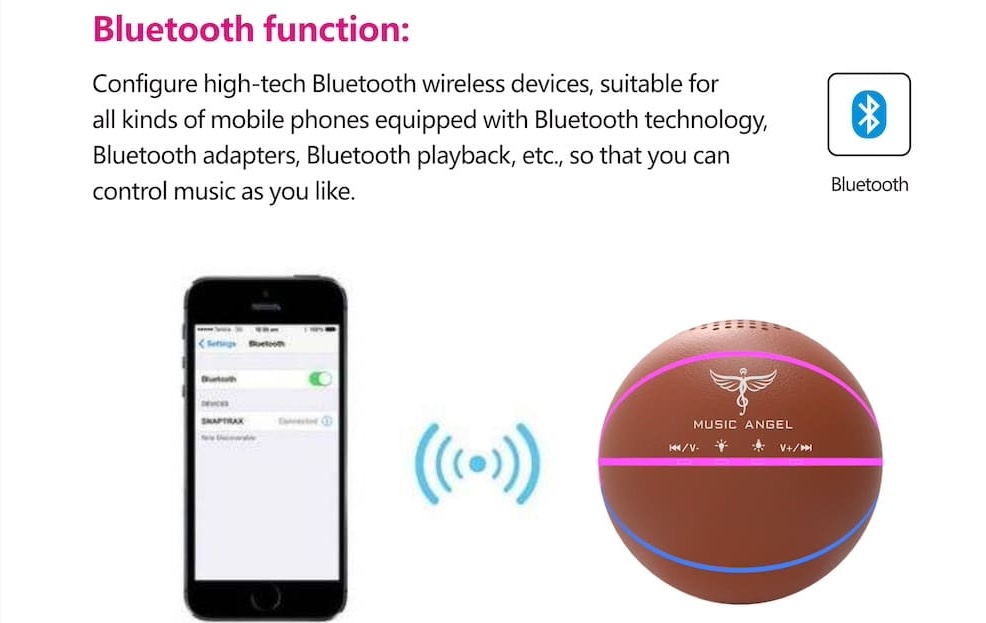 bola mini altavoz portátil bluetooth portátil