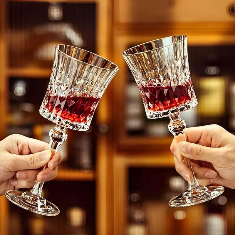 copas de cristal para vino tinto