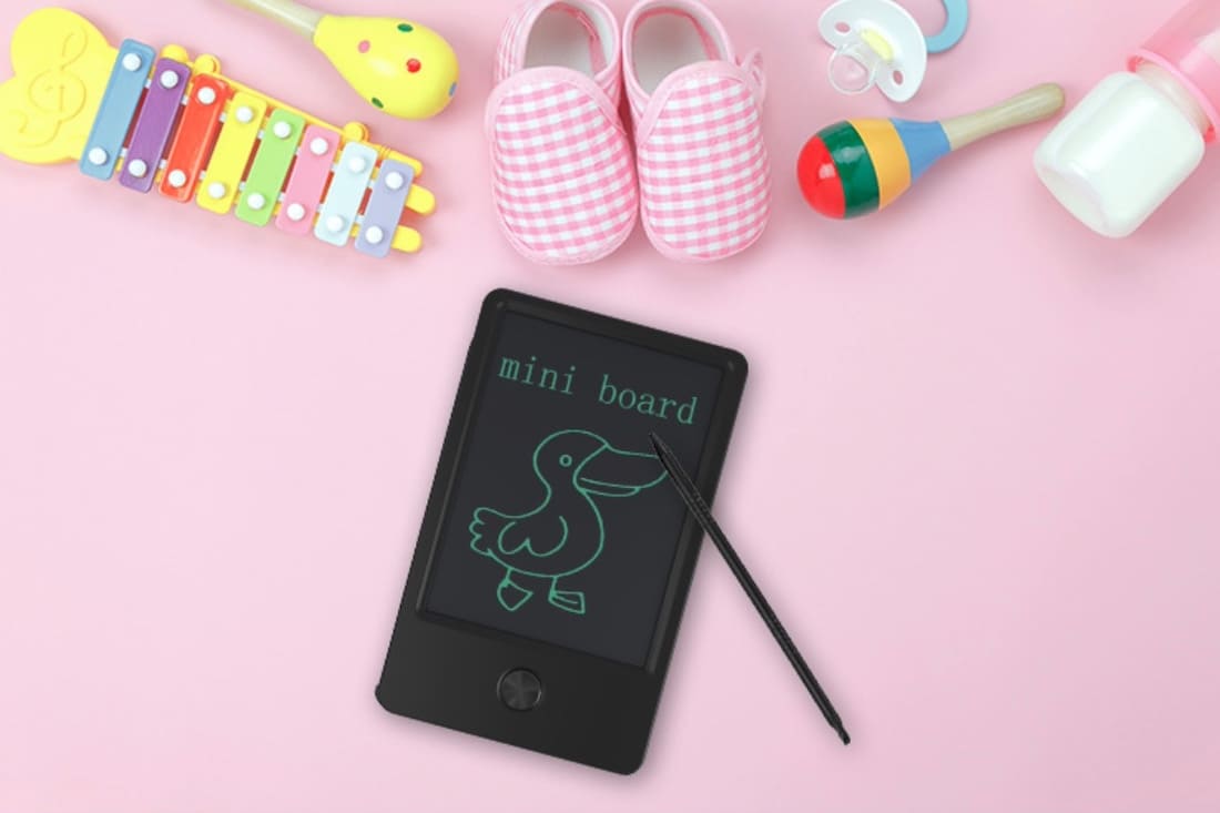 Tableta LCD para niños para dibujar y escribir.