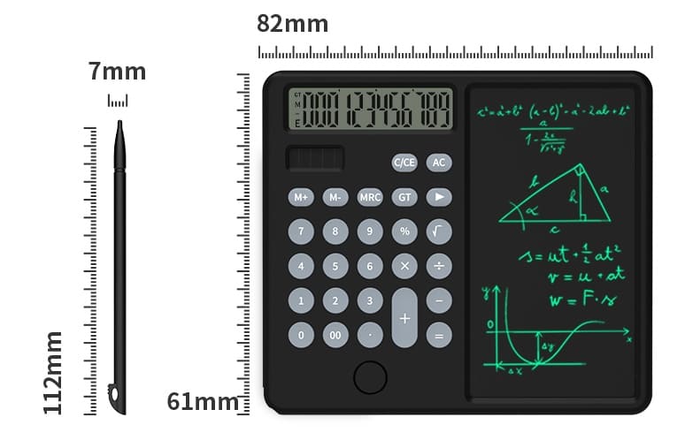 bloc de notas con calculadora